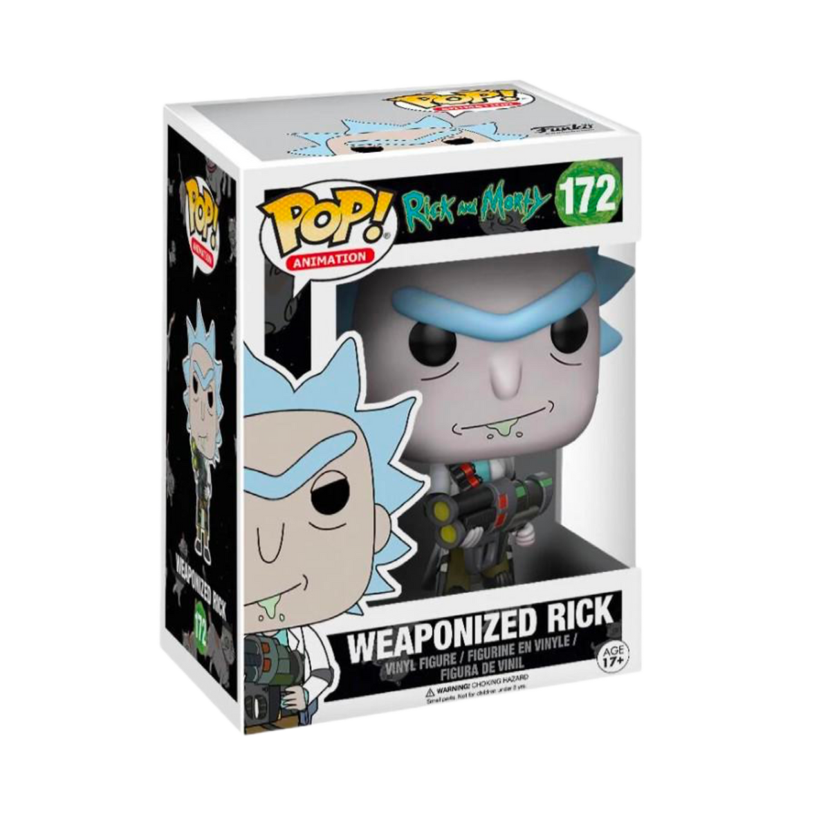 FUNKO POP RICK ET MORTY - WEAPONIZED RICK #172