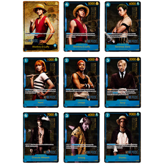 LIVE ACTION PREMIUM CARD COLLECTION VOL.1 - ENGLISH (SEALED)