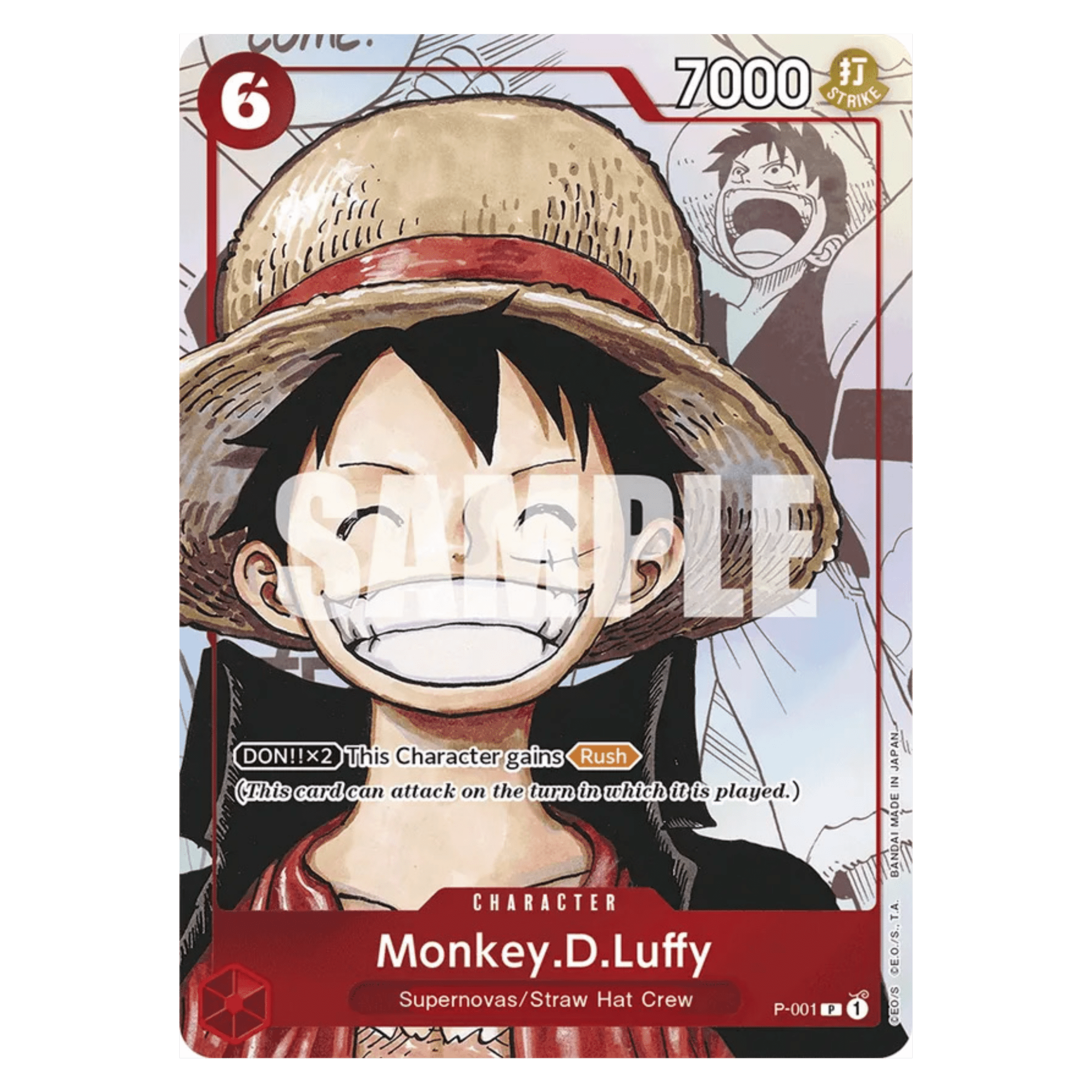 Monkey D. Luffy (P001) - 25th Anniversary Collection - English