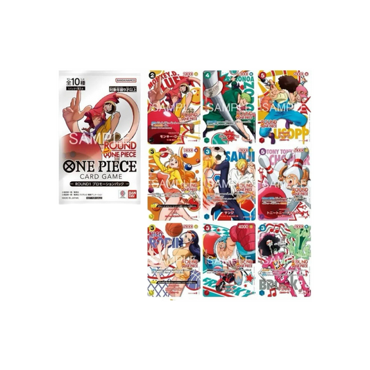 ONE PIECE ROUND1 PROMO PACK - JAPONÉS - Fridam Store