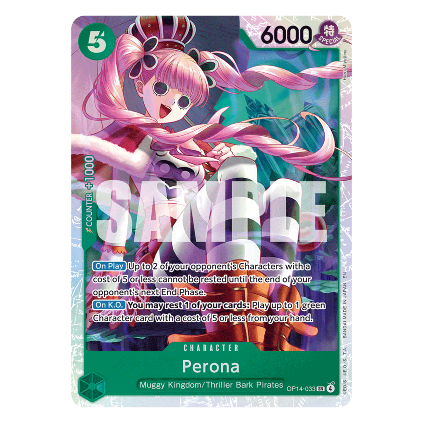 PERONA (OP14 033) SR - THE AZURE SEA´S SEVEN - INGLÉS - Fridam Store