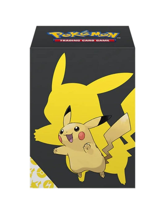 PIKACHU DECK BOX (+75 SLEEVED CARDS) - ULTRA PRO - Fridam Store