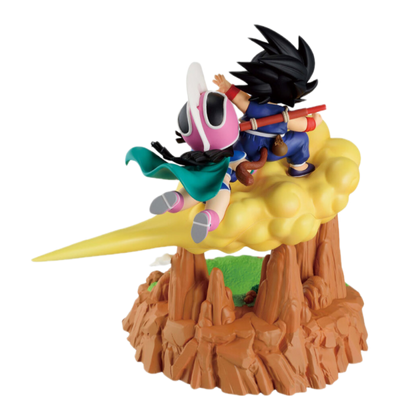 FIGURINE DRAGON BALL GOKU & CHICHI ICHIBANSHO - BANPRESTO