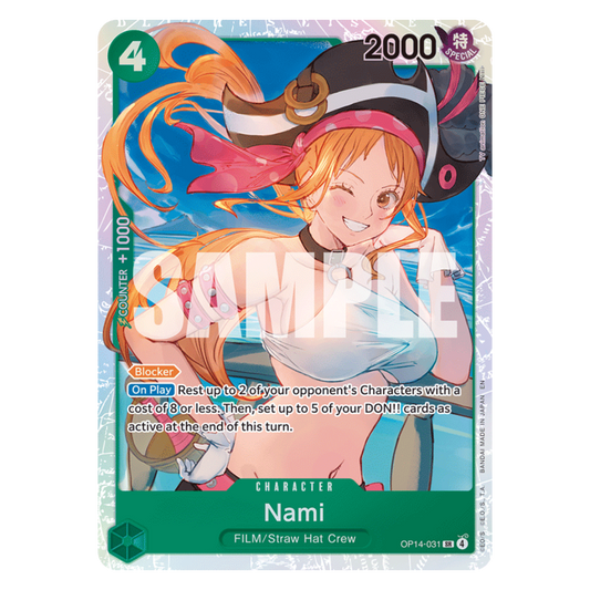 NAMI (OP14 031) SR - THE AZURE SEA´S SEVEN -  ENGLISH