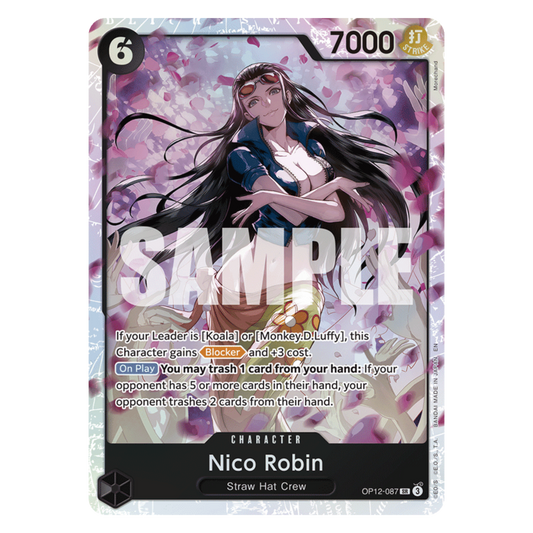 NICO ROBIN (OP12 087) SR - LEGACY OF THE MASTER -  ENGLISH