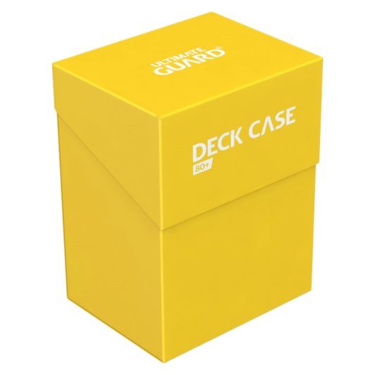 DECK CASE YELLOW (+80 DOUBLE SLEEVED CARDS) - ULTIMATE GUARD