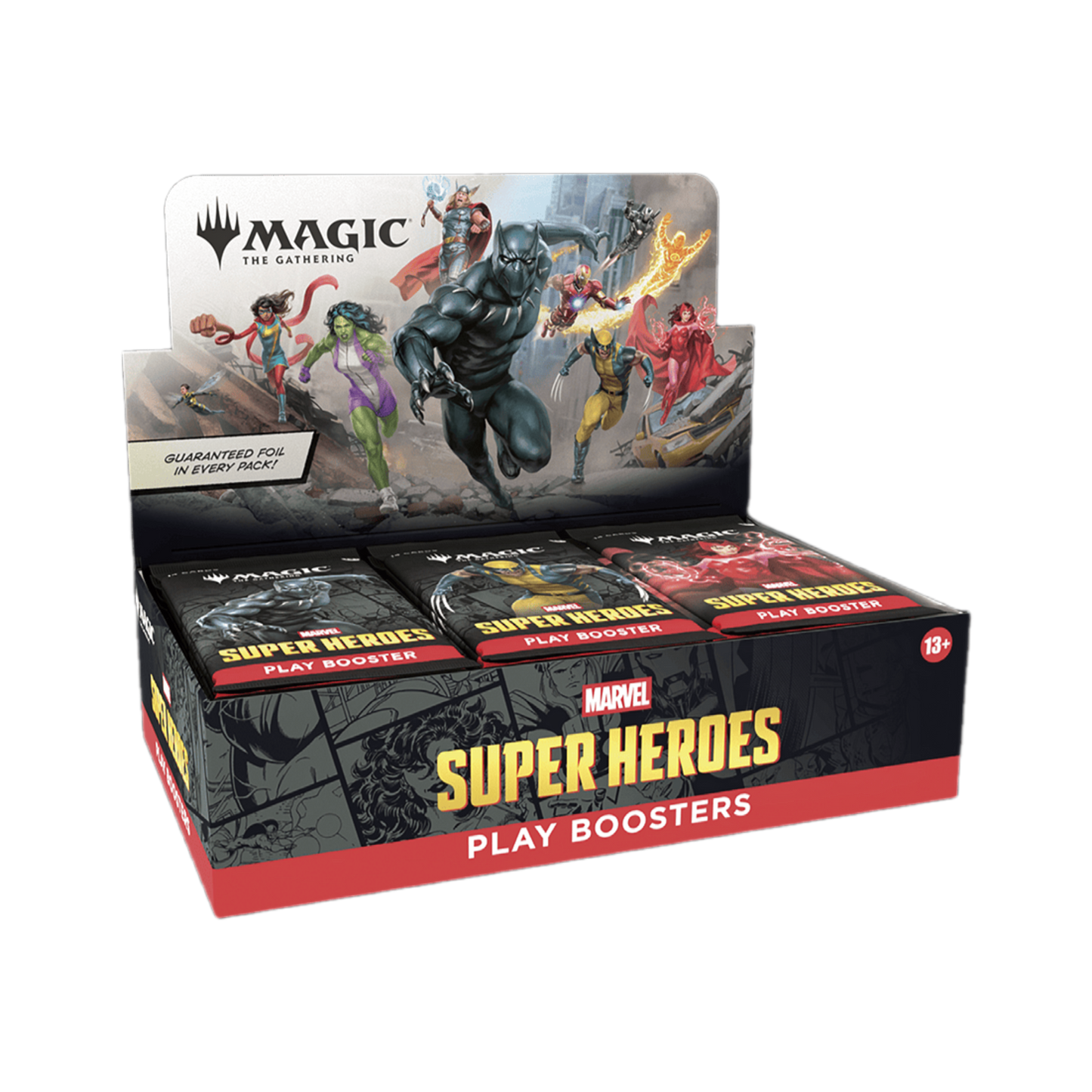 MTG BOOSTER BOX "MARVEL SUPER HEROES" - ANGLAIS (SCÉLLÉ)