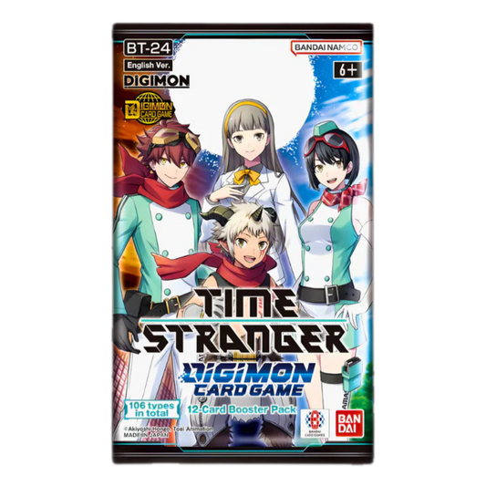 DIGIMON BT24 "TIME STRANGER" BLISTER - ENGLISH