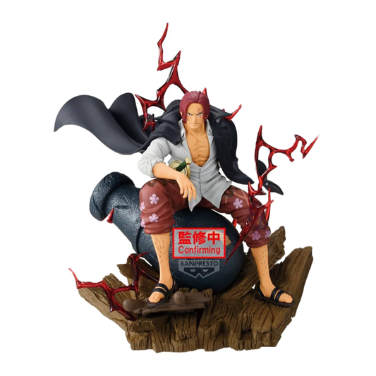FIGURA ONE PIECE SHANKS THEORAMA SOUL - BANPRESTO