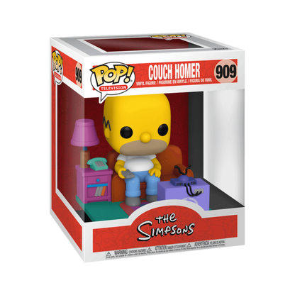 FUNKO POP THE SIMPSONS – DELUXE-COUCH HOMER SIEHT FERN #909
