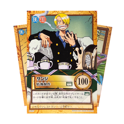 ONE PIECE VINTAGE - SANJI BUNDLE (x7 CARDS)
