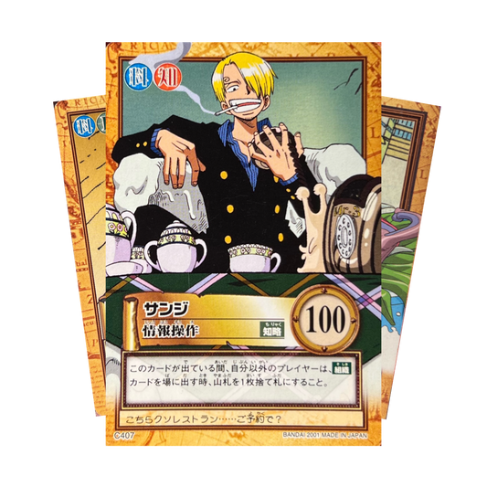 ONE PIECE VINTAGE - SANJI BUNDLE (x7 CARDS)