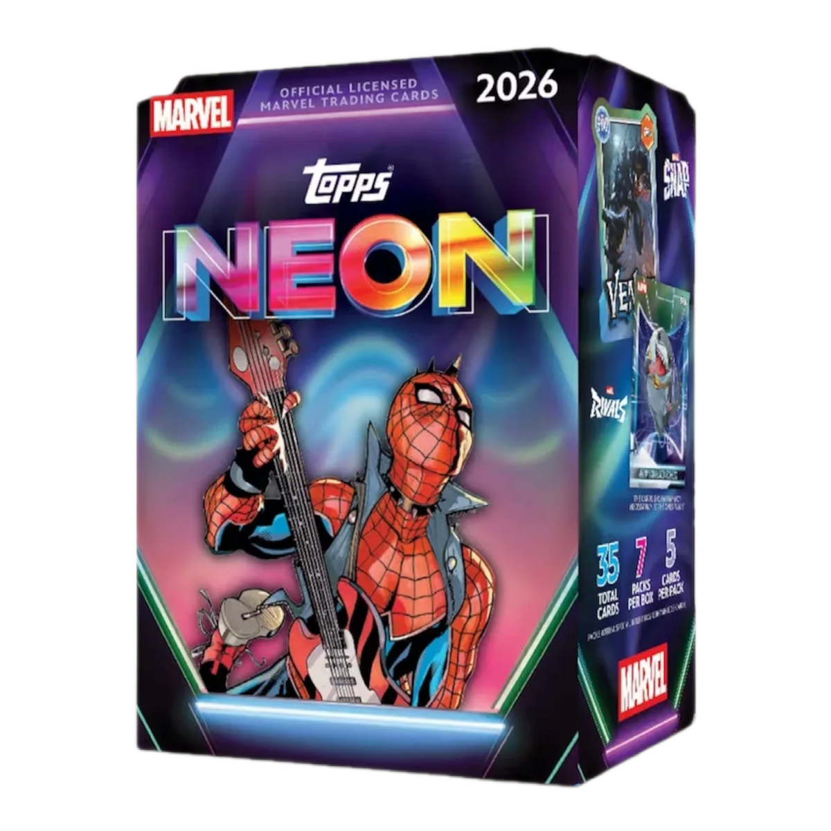 TOPPS MARVEL NEON 2026 VALUE BOX – ENGLISCH (VERSIEGELT)