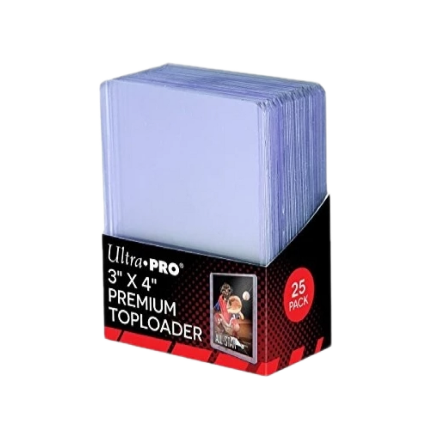 ULTRA CLEAR PREMIUM TOPLOADERS (x25) - ULTRA PRO
