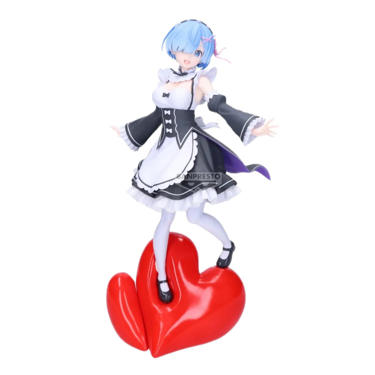 PREORDINE - FIGURA RE:ZERO REM ESPRESTO POPPING HEART - BANPRESTO