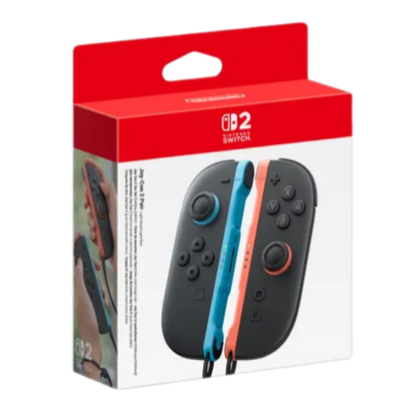 JOY-CON CONTROLLERS 2 - LIGHT BLUE / LIGHT RED - NINTENDO SWITCH 2