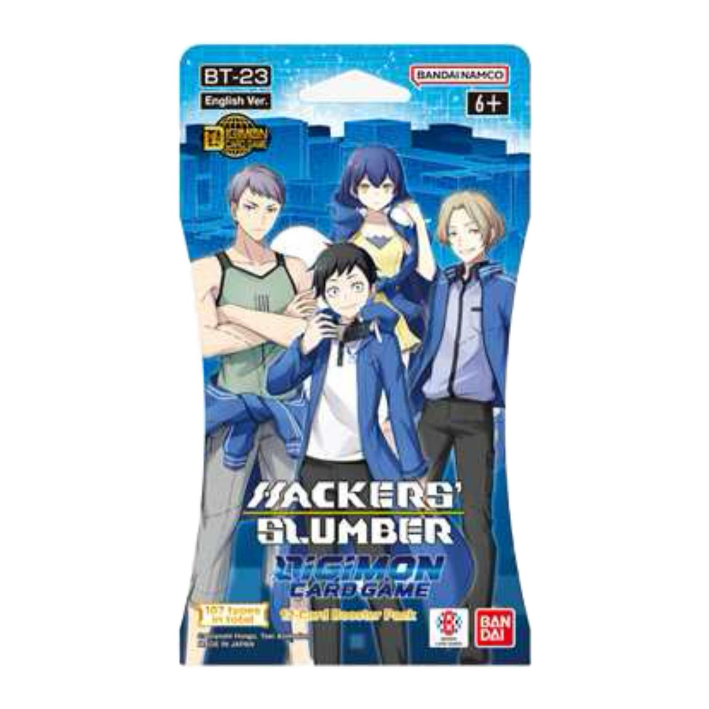 DIGIMON BT23 "HACKER'S SLUMBER" BLISTER - ENGLISH