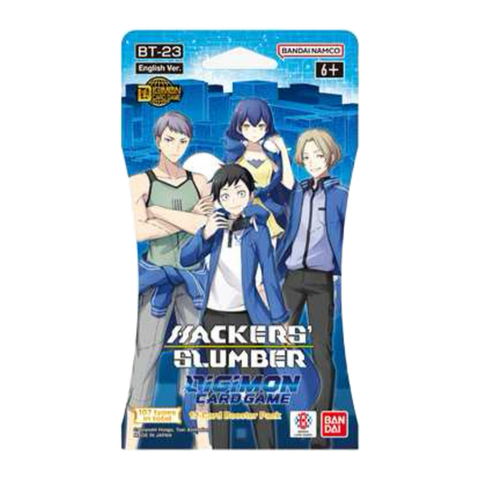 DIGIMON BT23 "HACKER'S SLUMBER" BLISTER - ENGLISH