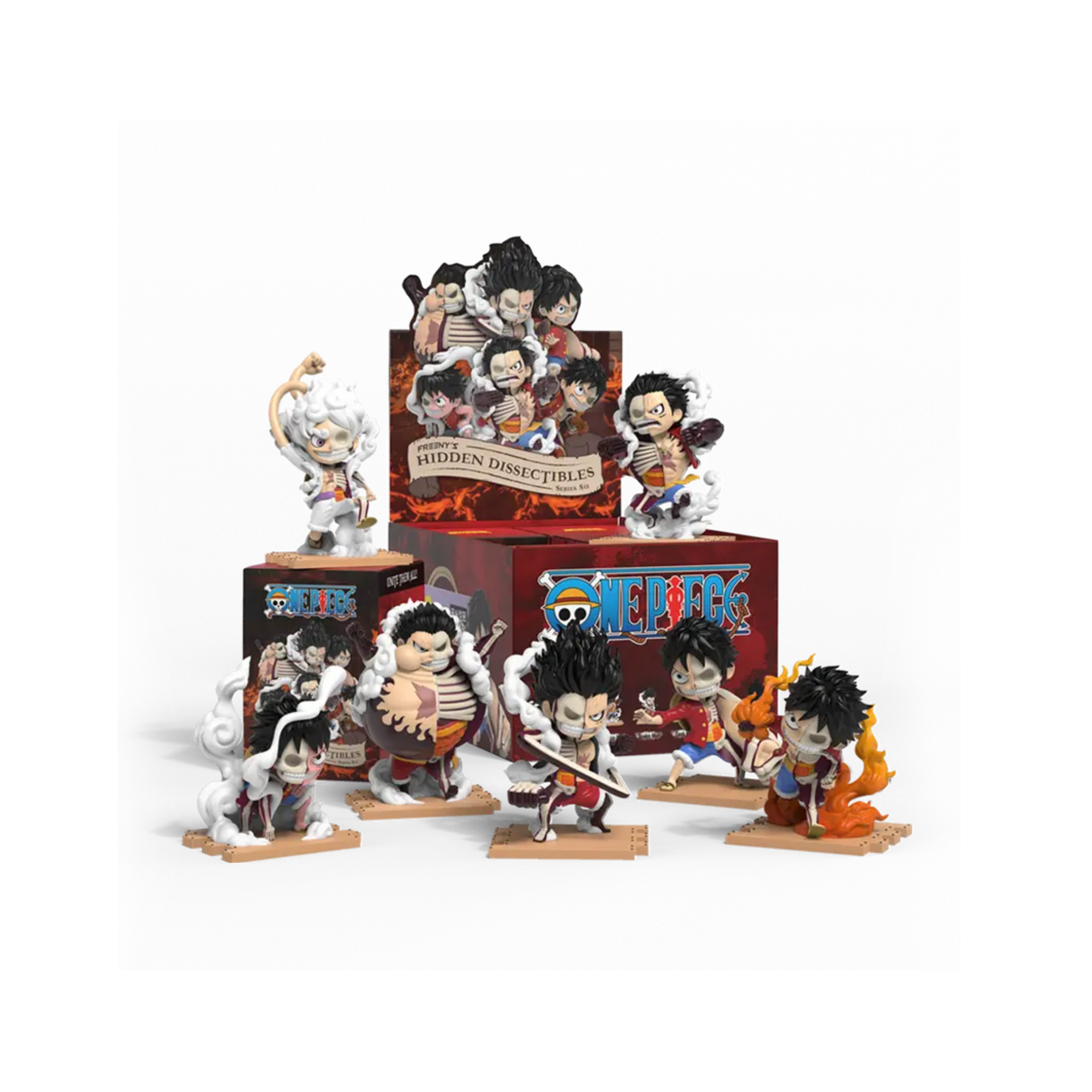 Mighty Jaxx - One Piece Series 6 (Luffy Gear's) – Fridam Store