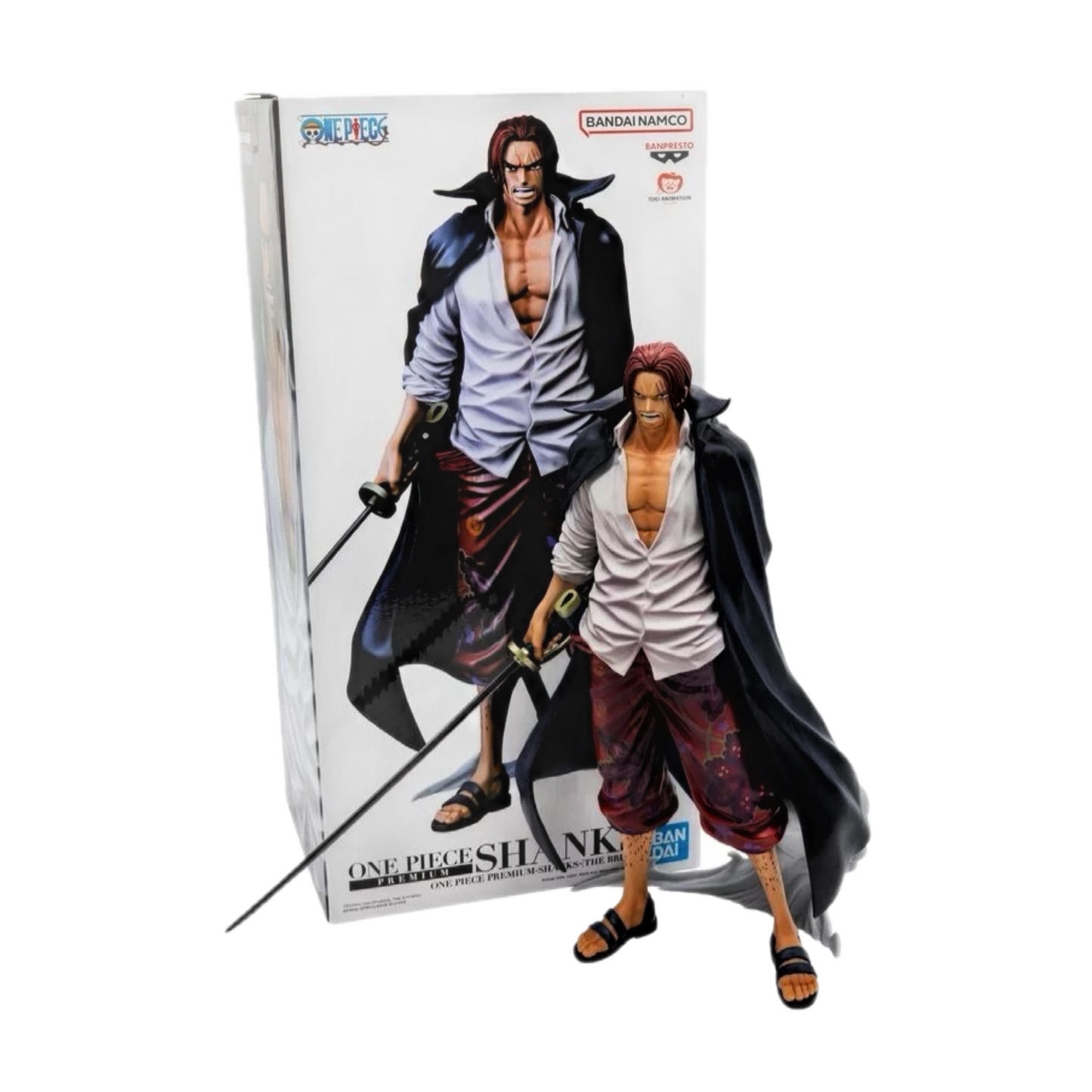 ONE PIECE SHANKS (THE BRUSH) PREMIUM FIGURE - BANPRESTO