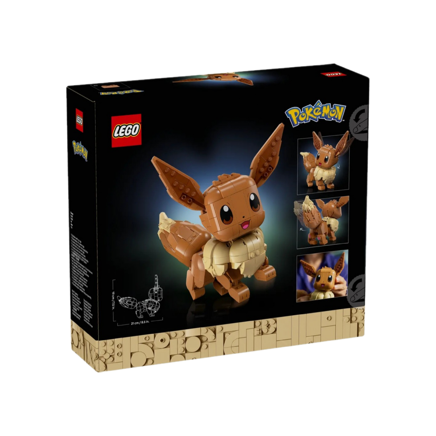 FIGURA EVEE POKEMON - LEGO