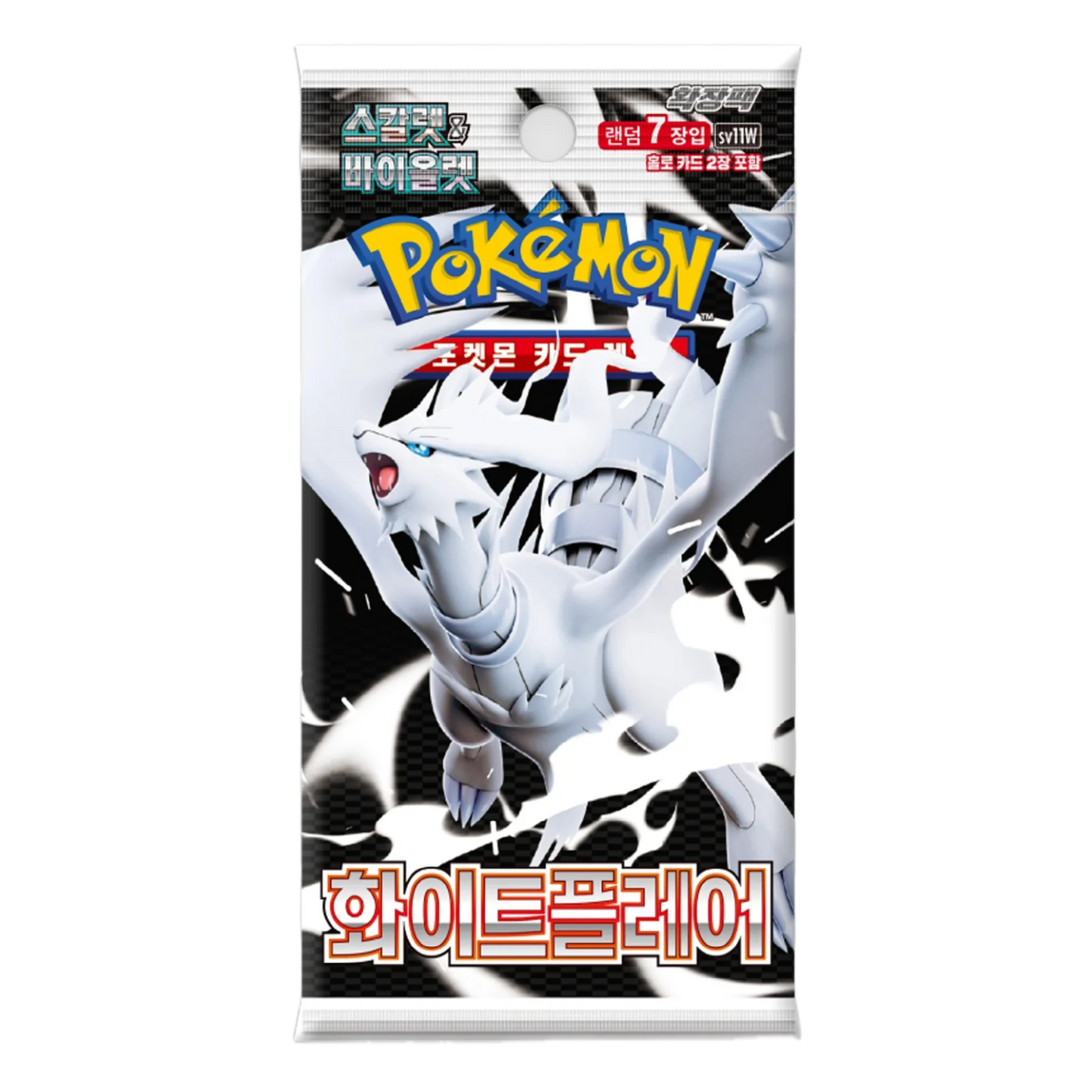 POKEMON "WHITE FLARE" BOOSTER BOX - COREANO (SELLADO)