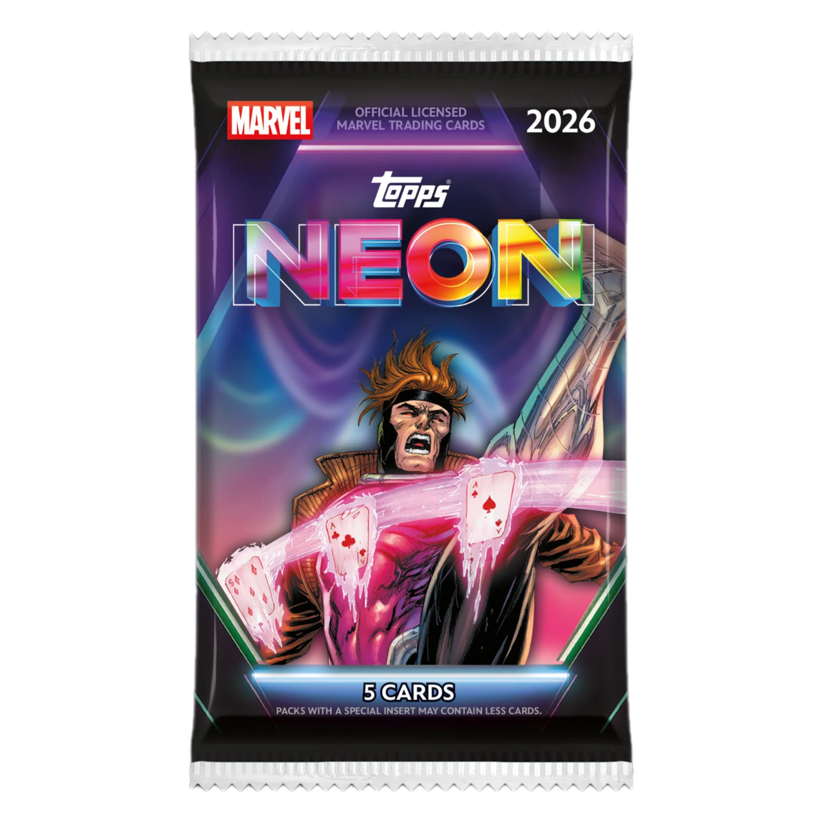 TOPPS MARVEL NEON 2026 VALUE BOX – ENGLISCH (VERSIEGELT)