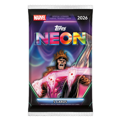 TOPPS MARVEL NEON 2026 VALUE BOX – ENGLISCH (VERSIEGELT)