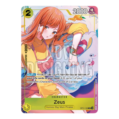 TAPIS DE JEU NAMI & ZEUS (BANDAI CARD GAMES FEST 24/25) - ONE PIECE