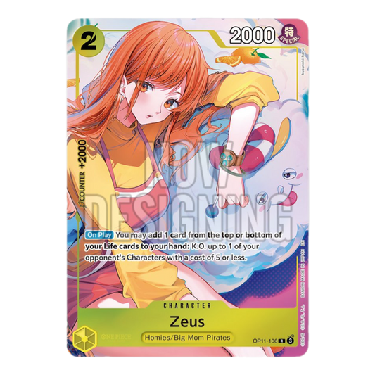 NAMI & ZEUS PLAYMAT (BANDAI CARD GAMES FEST 24/25) - ONE PIECE