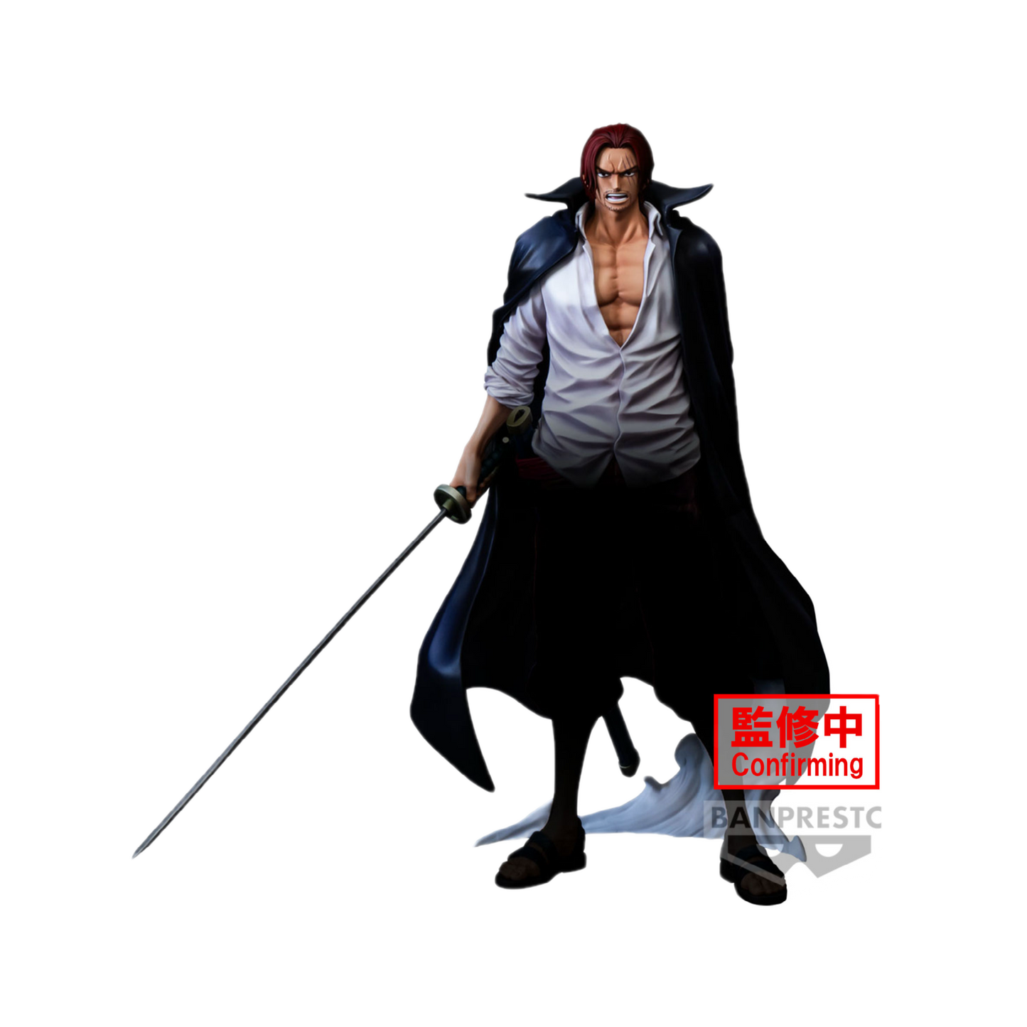 ONE PIECE SHANKS (THE BRUSH) PREMIUM FIGURE - BANPRESTO
