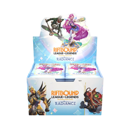 PREORDER - RIFTBOUND RADIANCE BOOSTER BOX - INGLÉS (SELLADO)