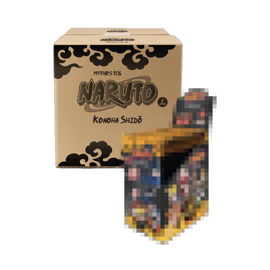 PREORDER - NARUTO MYTHOS "SHINOBI SHIREN" CASE - ENGLISH (SEALED)