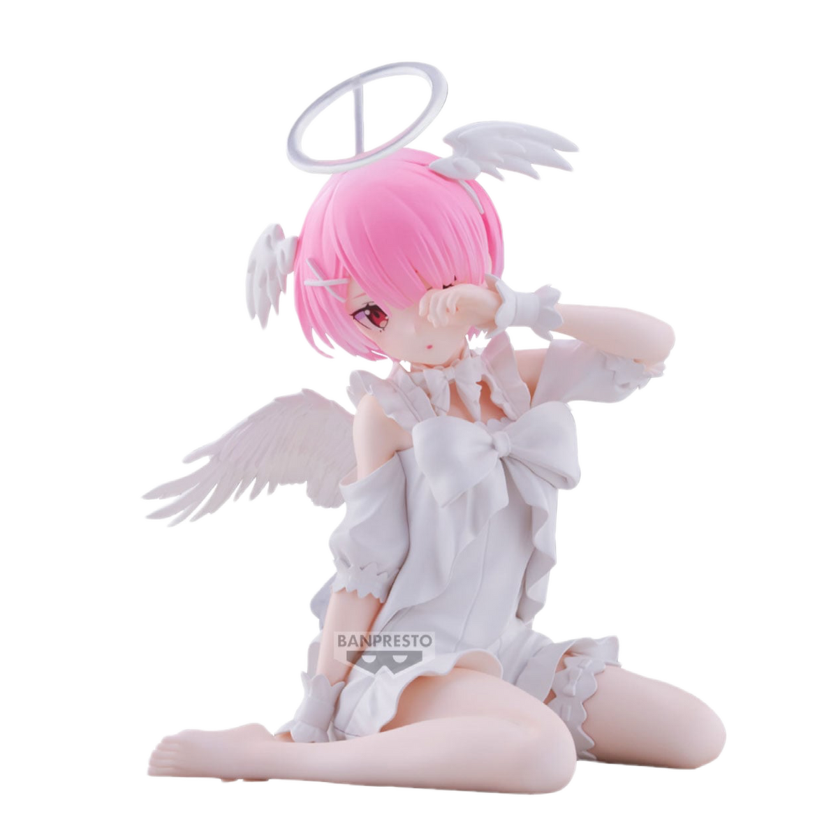 PREORDER - RE:ZERO RAM RELAX TIME SWEET ANGEL FIGURE - BANPRESTO