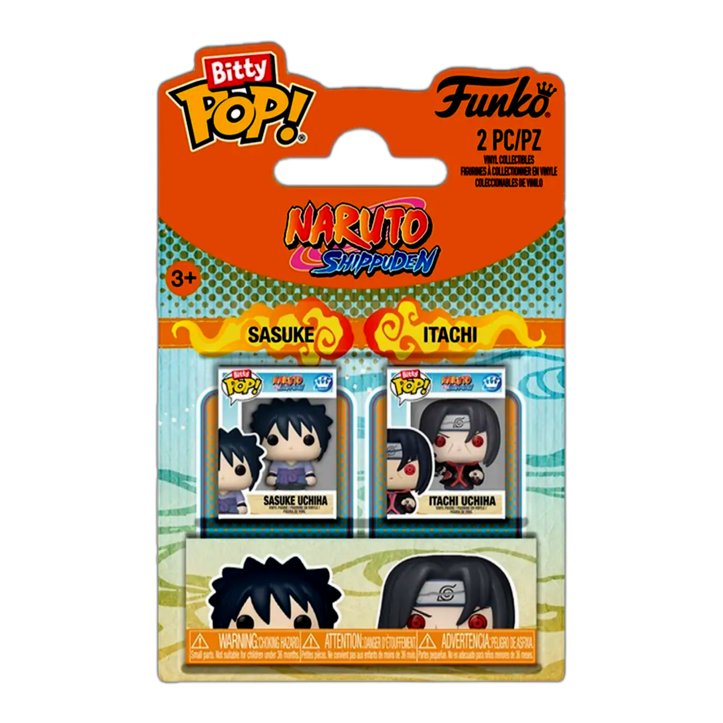 BITTY POP NARUTO - SASUKE & ITACHI DOUBLE PACK