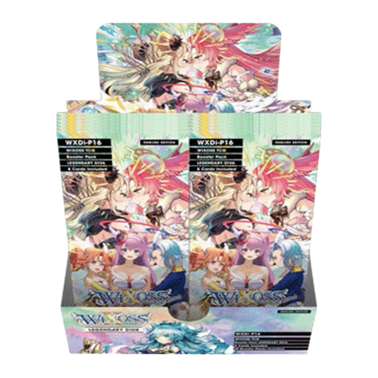 WIXOSS P16 BOOSTER BOX "LEGENDARY DIVA" - ENGLISH (SEALED)