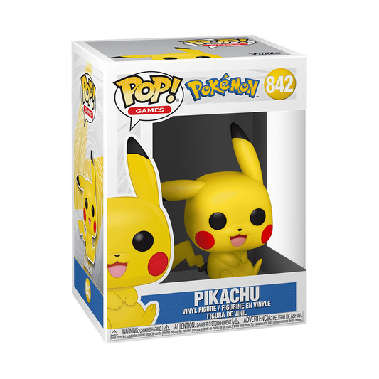 FUNKO POP POKEMON - PIKACHU #842