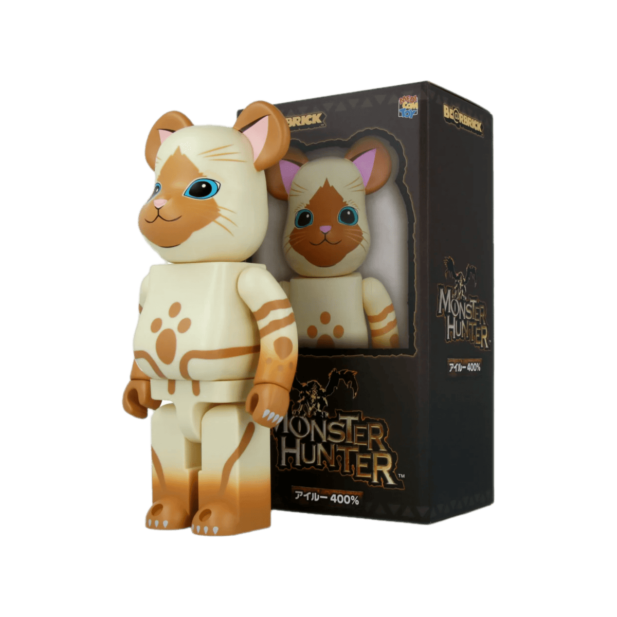 AIROU BE@RBRICK (400%) - MONSTER HUNTER - Fridam Store