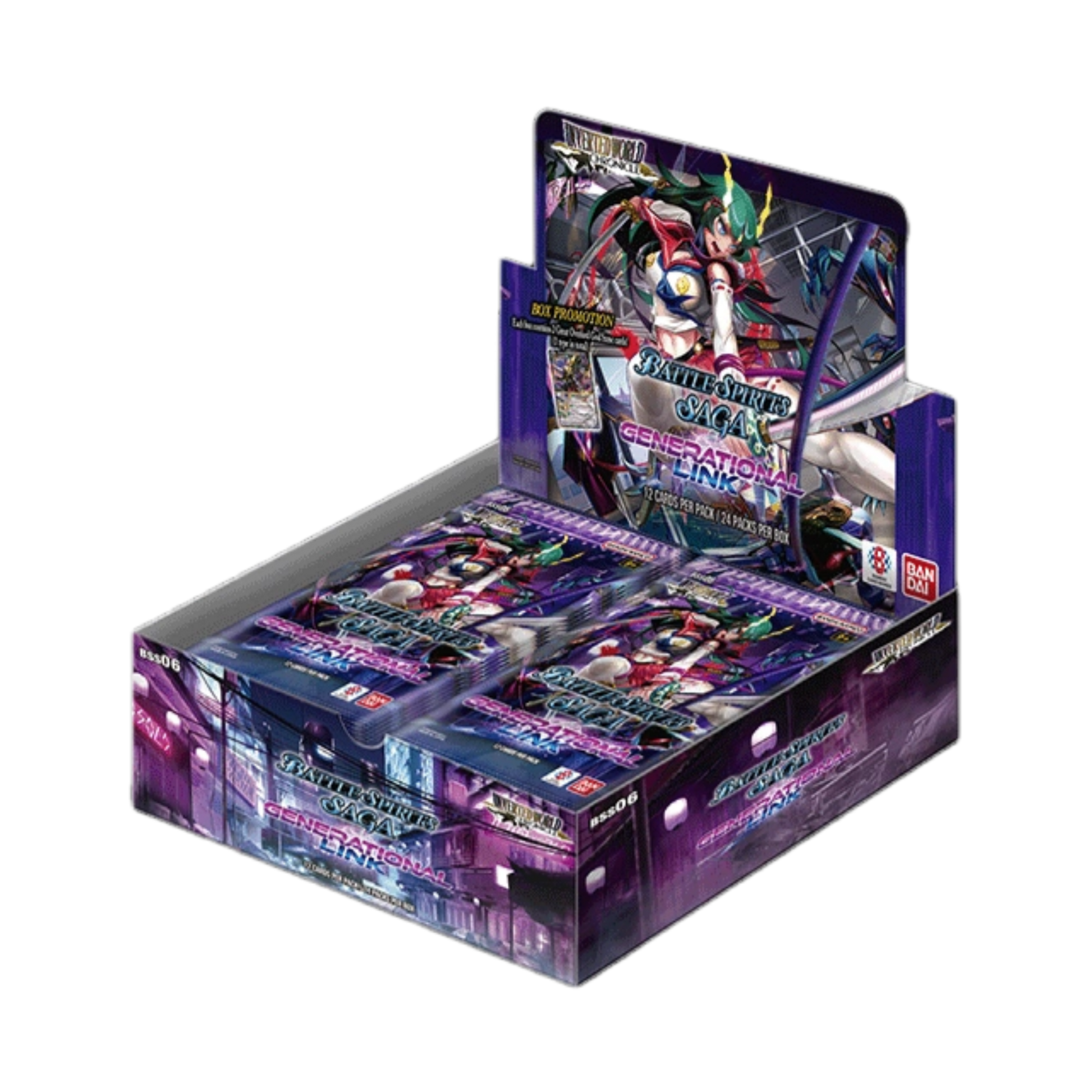BATTLE SPIRITS BSS06 BOOSTER BOX "GENERATIONAL LINK" - ENGLISH (SEALED) - Fridam Store