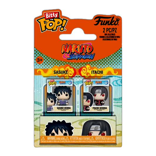 BITTY POP NARUTO - SASUKE & ITACHI DOUBLE PACK - Fridam Store