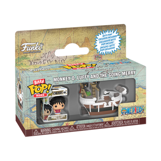 BITTY POP ONE PIECE - MONKEY D. LUFFY & MERRY - Fridam Store