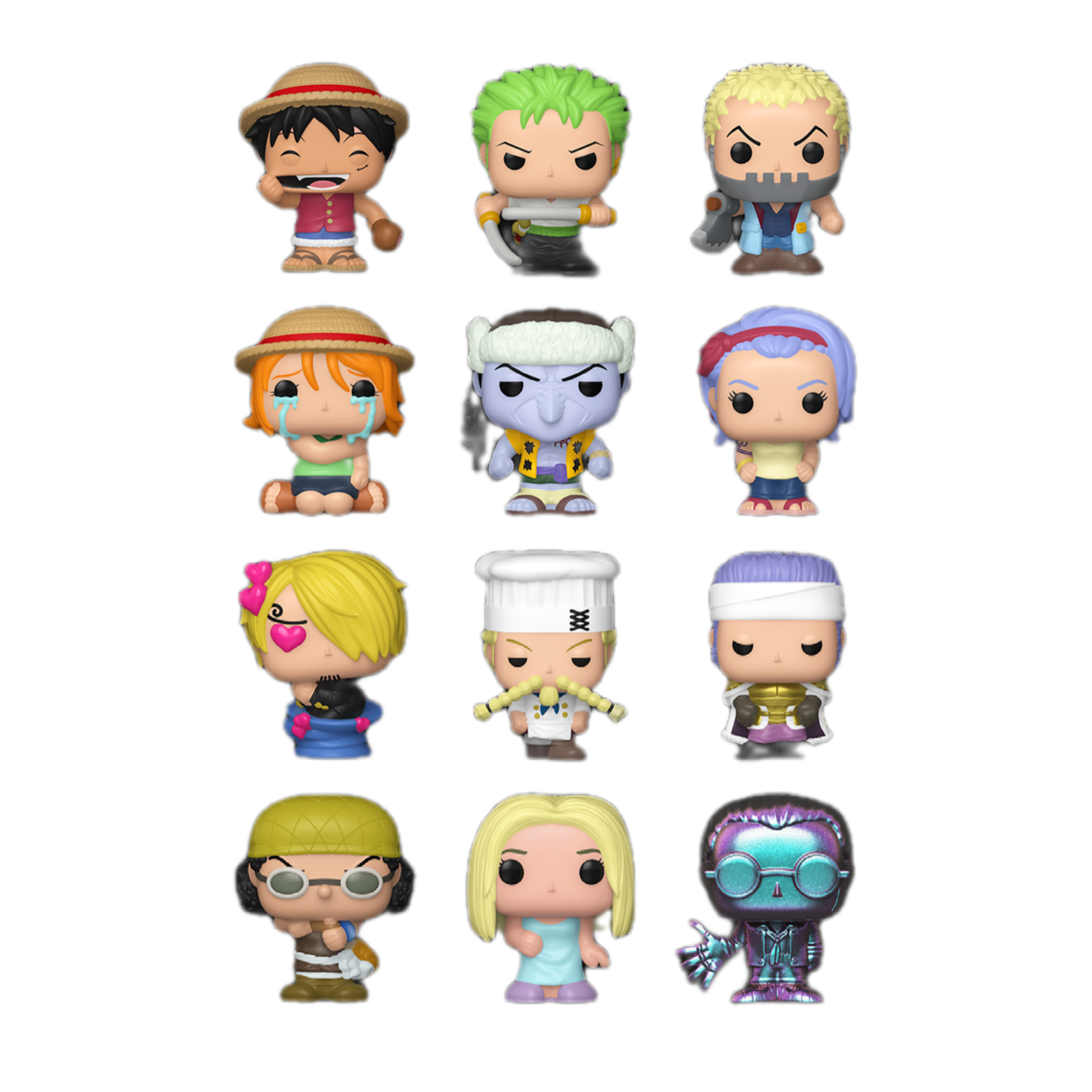 BITTY POP ONE PIECE SINGLES (x1) - Fridam Store