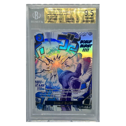 BOEUF BURST BGS 9.5 (OP12 060) MANGA EVENT - LEGACY OF THE MASTER - INGLÉS - Fridam Store
