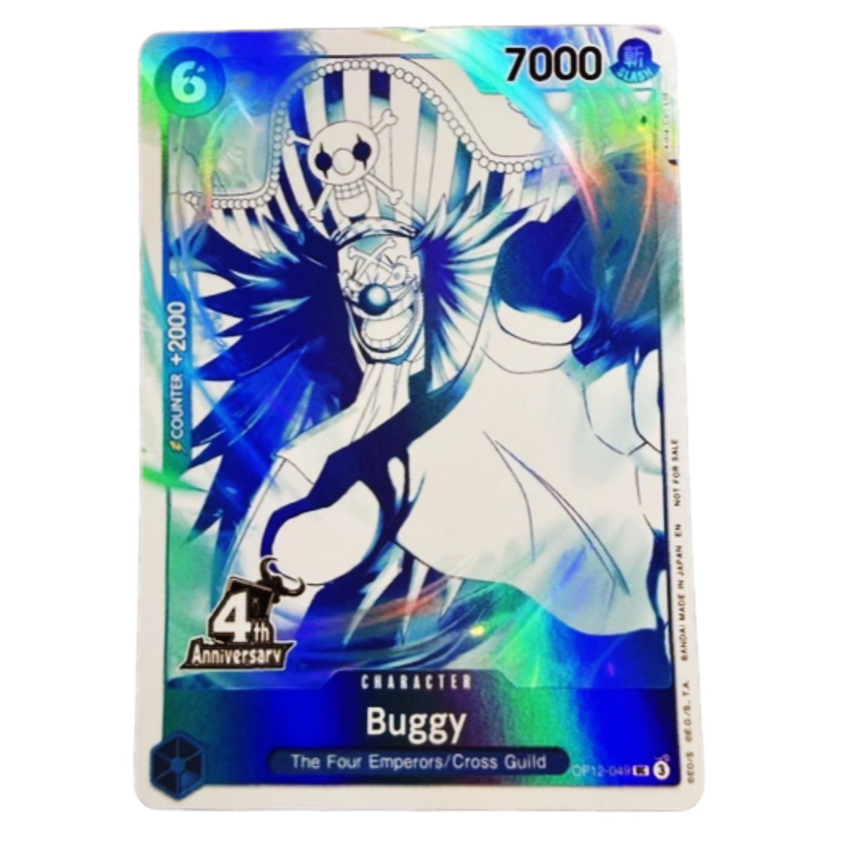 BUGGY (OP12 049) - 4TH ANNIVERSARY TREASURE CAMPAING PACK - INGLÉS - Fridam Store