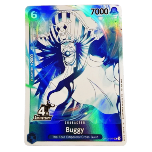 BUGGY (OP12 049) - 4TH ANNIVERSARY TREASURE CAMPAING PACK - INGLÉS - Fridam Store