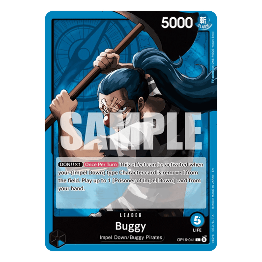 BUGGY (OP16 041) LEADER - THE TIME OF BATTLE - INGLÉS - Fridam Store