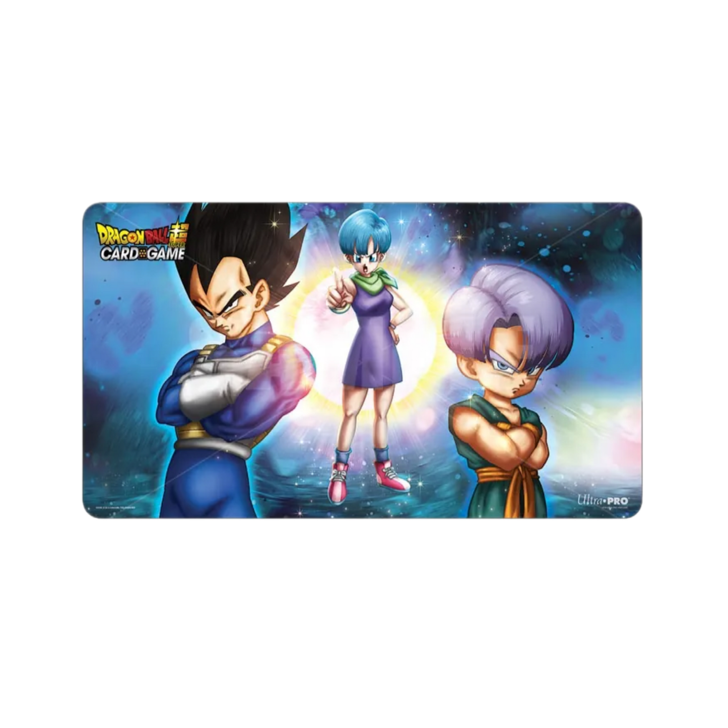 BULMA, VEGETA & TRUNKS PLAYMAT DRAGON BALL - ULTRA PRO - Fridam Store