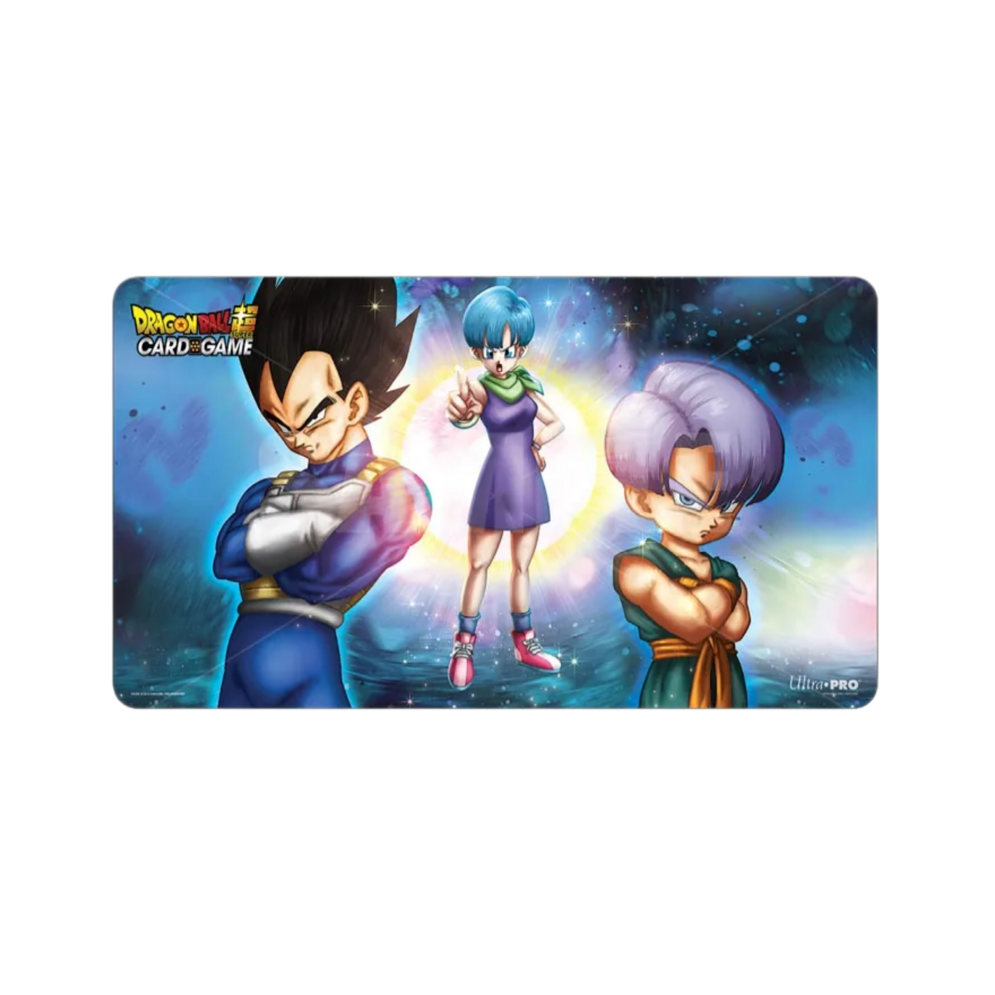 BULMA, VEGETA & TRUNKS PLAYMAT DRAGON BALL - ULTRA PRO - Fridam Store