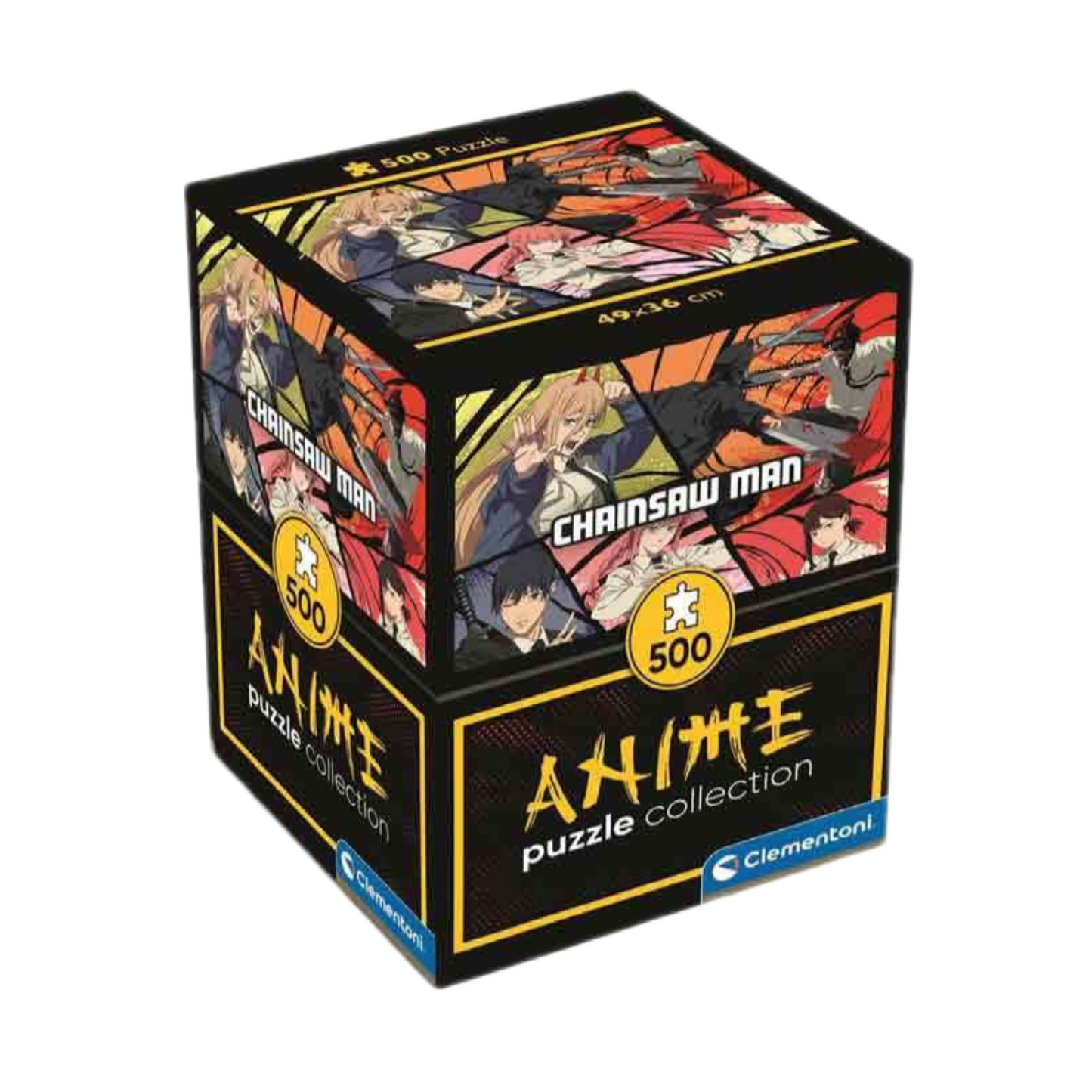CHAINSAW MAN PUZLE (500pc) - CLEMENTONI - Fridam Store