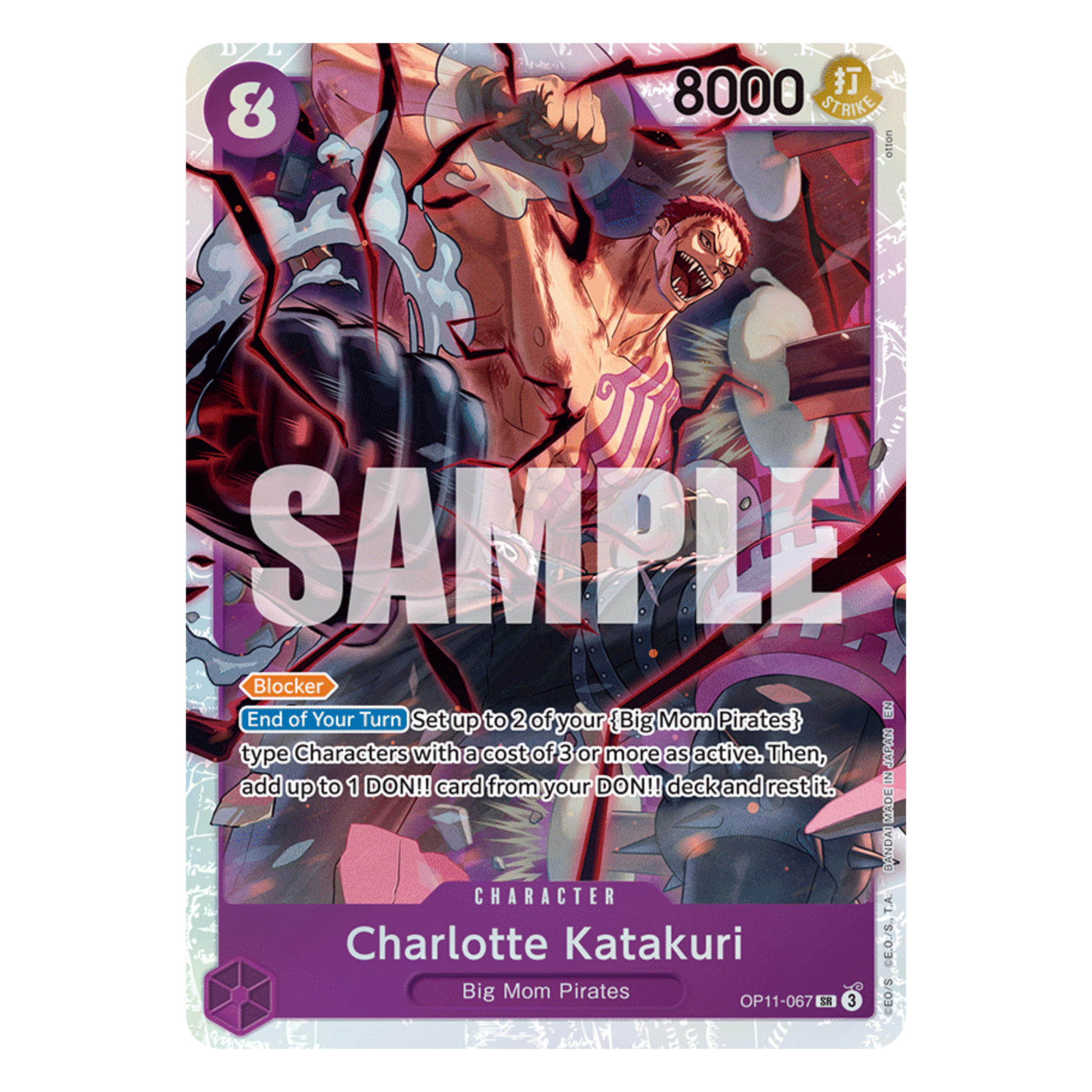 CHARLOTTE KATAKURI (OP11 067) SR - A FIST OF DIVINE SPEED - INGLÉS - Fridam Store